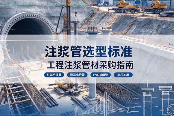 阿鲁科尔沁旗注浆管选型标准
