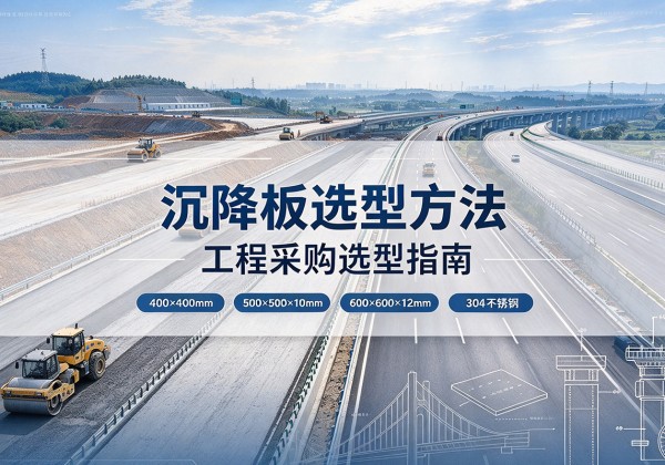 阿鲁科尔沁旗沉降板选择方法