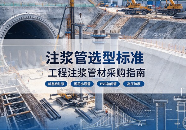 阿鲁科尔沁旗注浆管选型标准